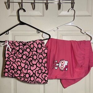 Hello Kitty Vibrant Pink PJ Shorts